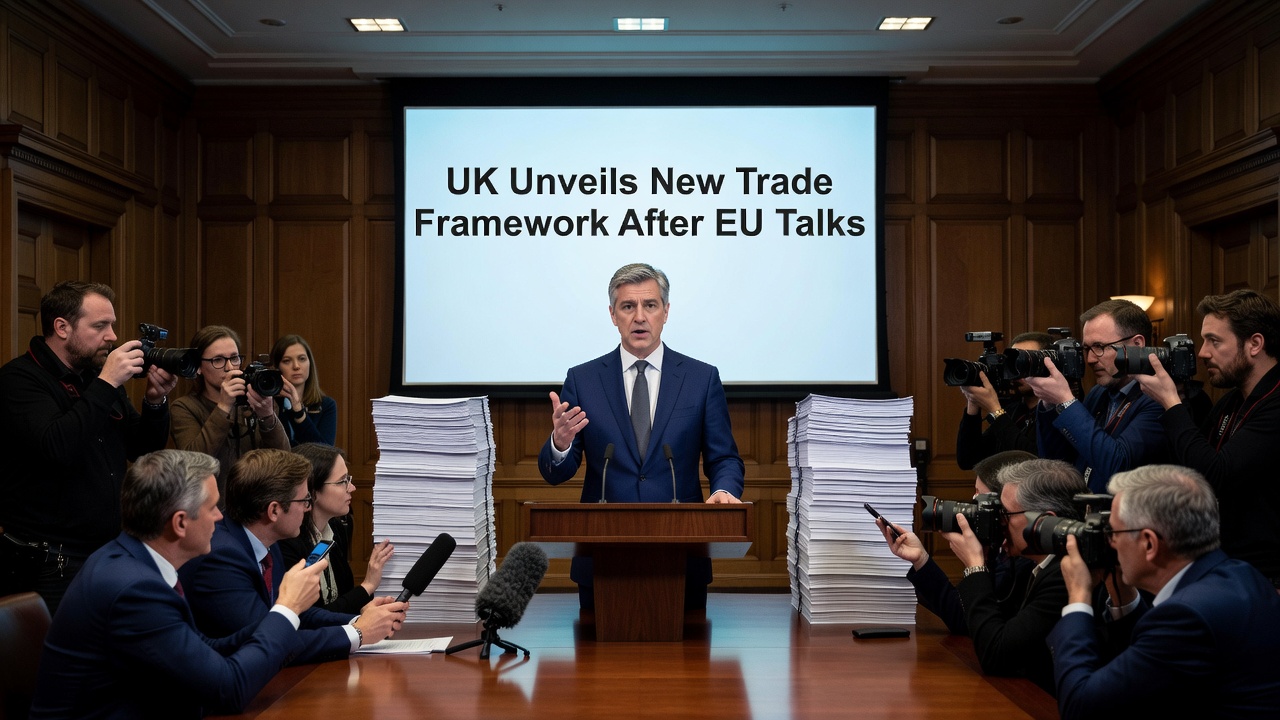 UK Unveils New Trade Framework After EU Talks